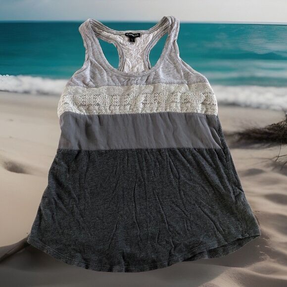 Express Women’s Sequin Racer Back Tank Top Tag Size Small - Picture 1 of 15